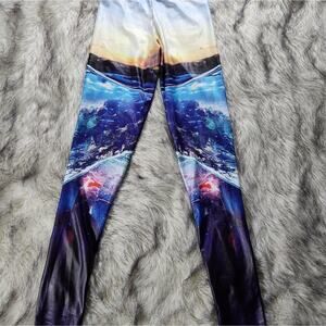Bambam shark attack leggings